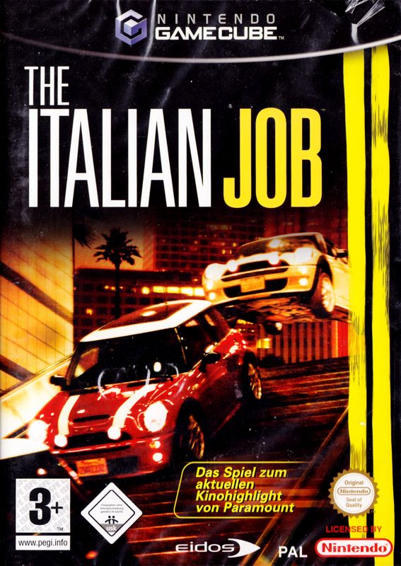 Italian Job box art for Gamecube